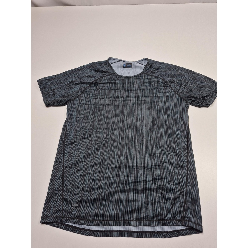 Janji Helio Tech Tee Shirt Mens Small Black Short Sleeve Running Lightweight